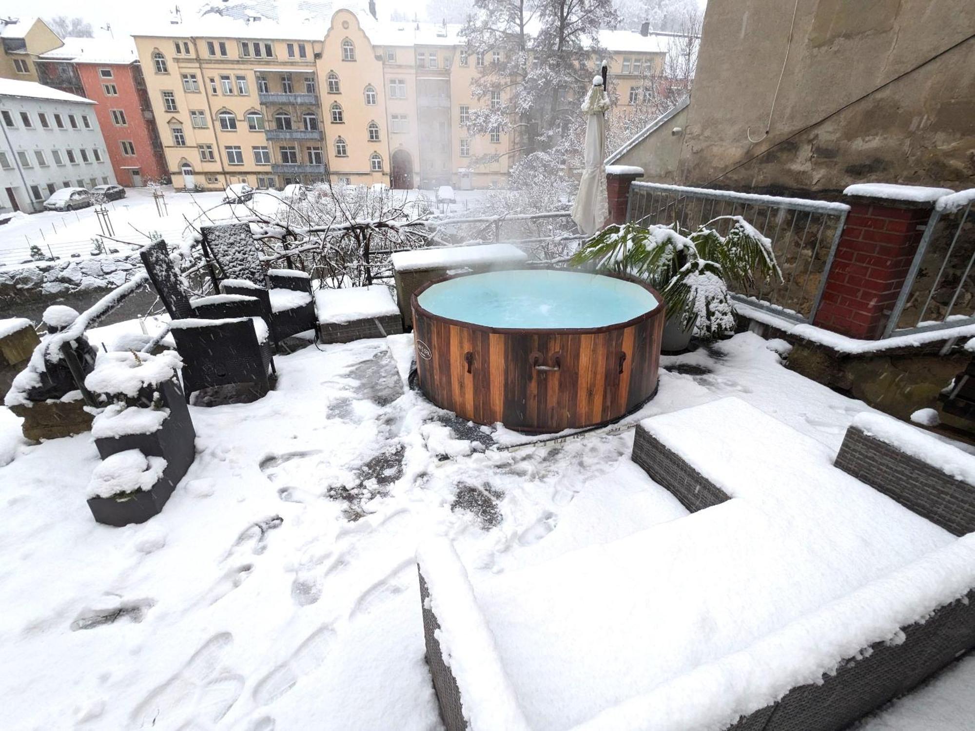 F3 Urlaubsmagie - Pool, Garten & Terrasse - 4P Sebnitz Exterior photo