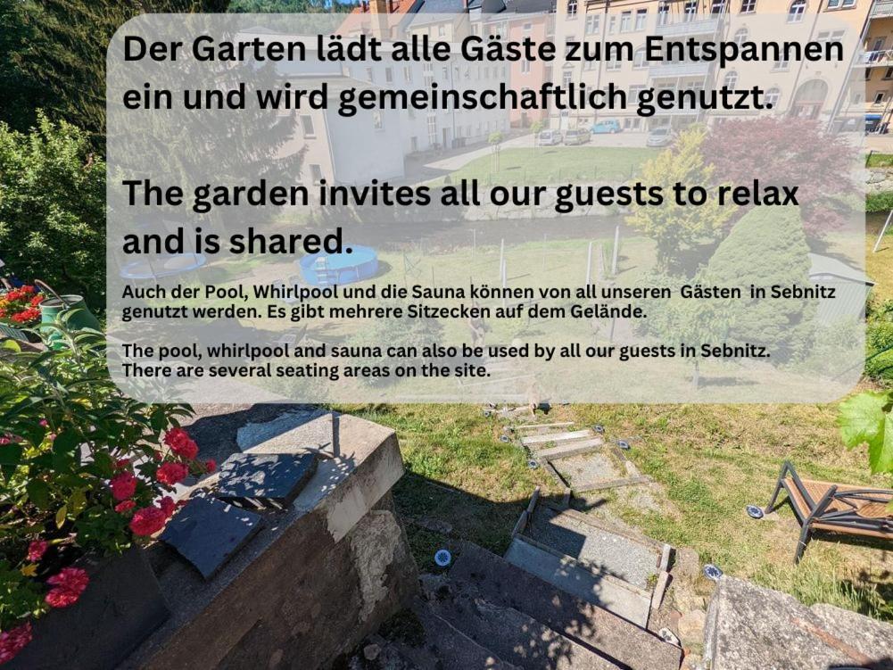 F3 Urlaubsmagie - Pool, Garten & Terrasse - 4P Sebnitz Exterior photo